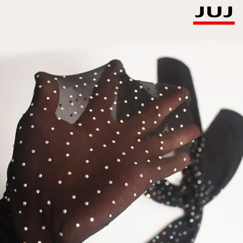 New 20D Women's Sexy Oil Shiny Rhinestone Pantyhose