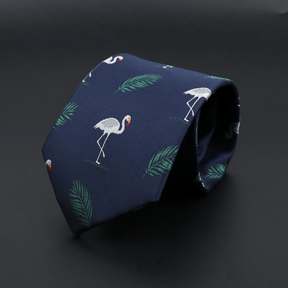 New Polyester Floral Tie For Men