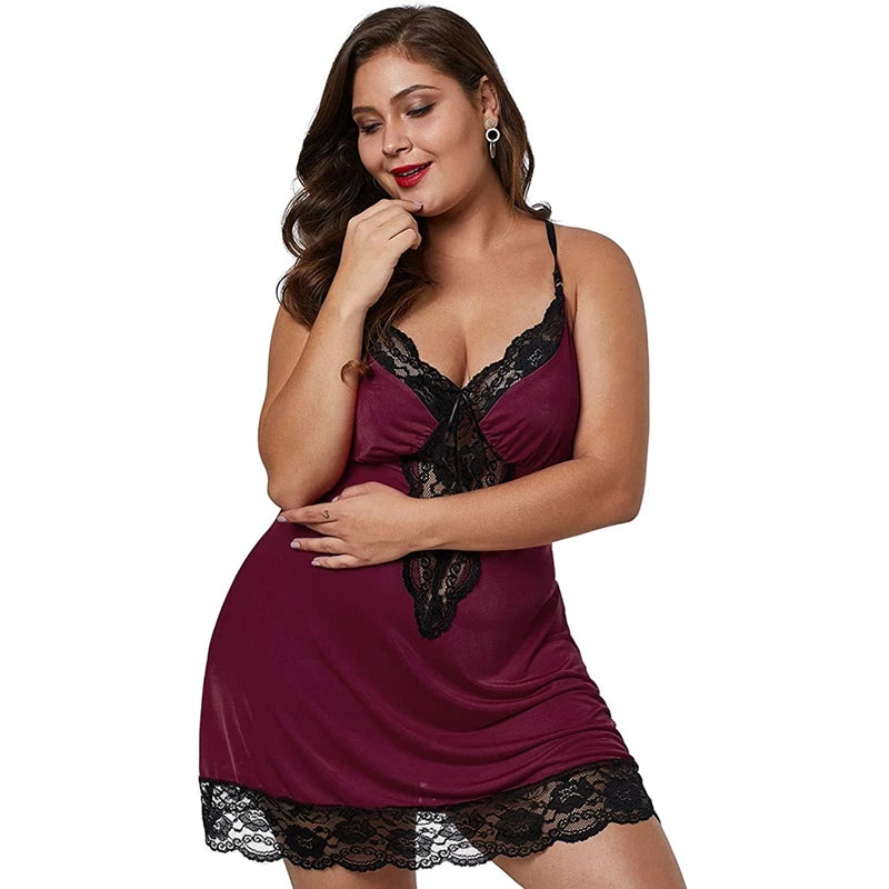 Women Spaghetti Straps Nightgowns