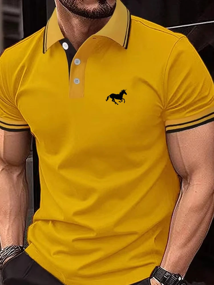 New Men's T-shirt Classic Short sleeved