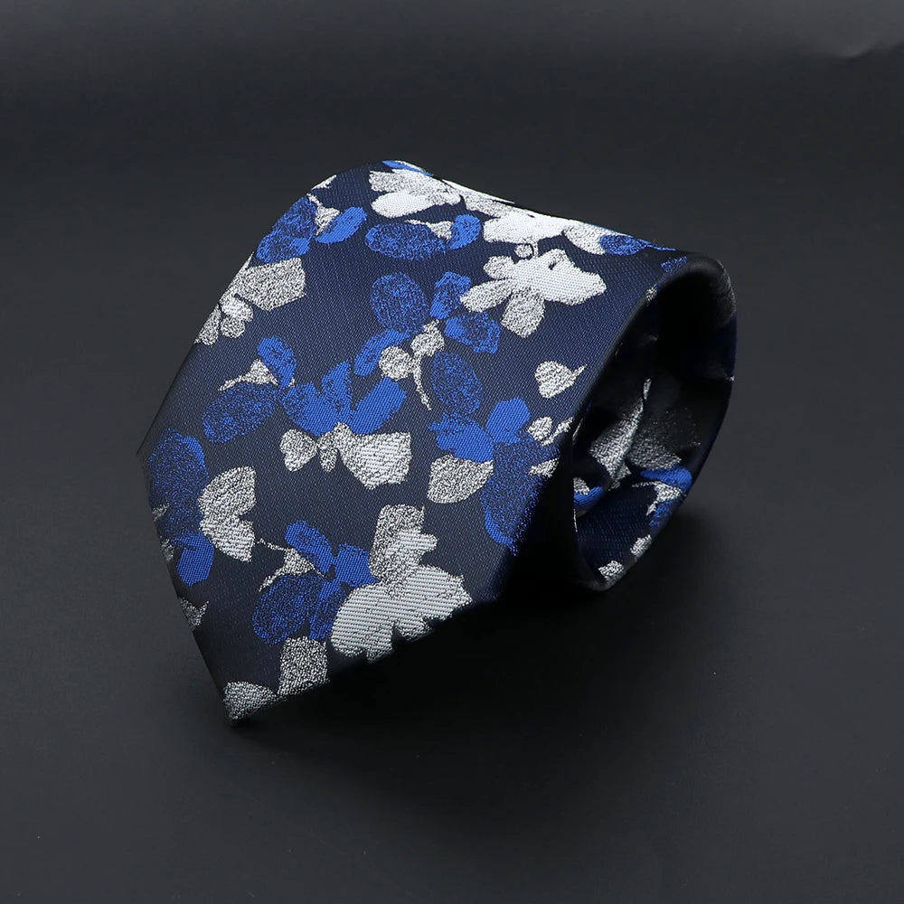 New Polyester Floral Tie For Men