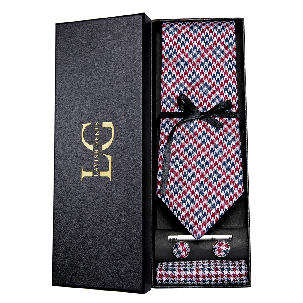 Hi-Tie Luxury Gift Box Classic Paisley Teal Green NeckTie