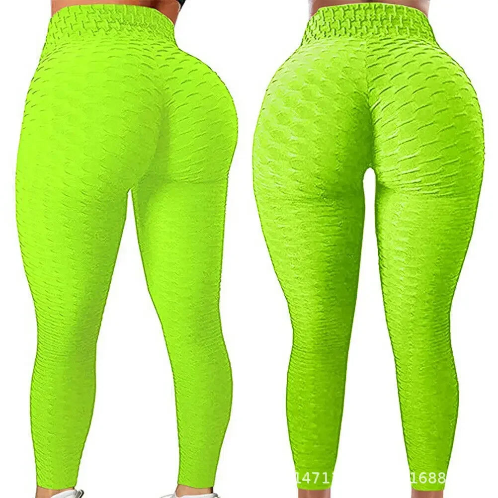 High Elasticity Hip Lifting Yoga Pants Tights Leggings Sport Women Fitness Sportswear Sweatpants Fashion Clothes Streetwear New