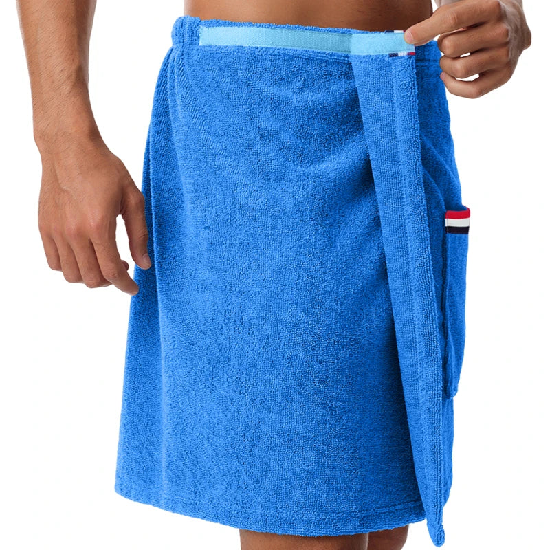 Men's Bath Robe TowelAdjustable
