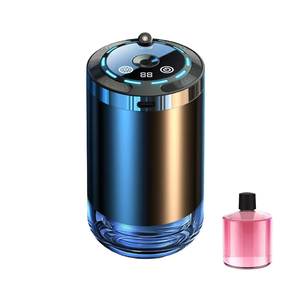 Smart Car Air Freshener, Rechargeable Car Aroma Diffuser