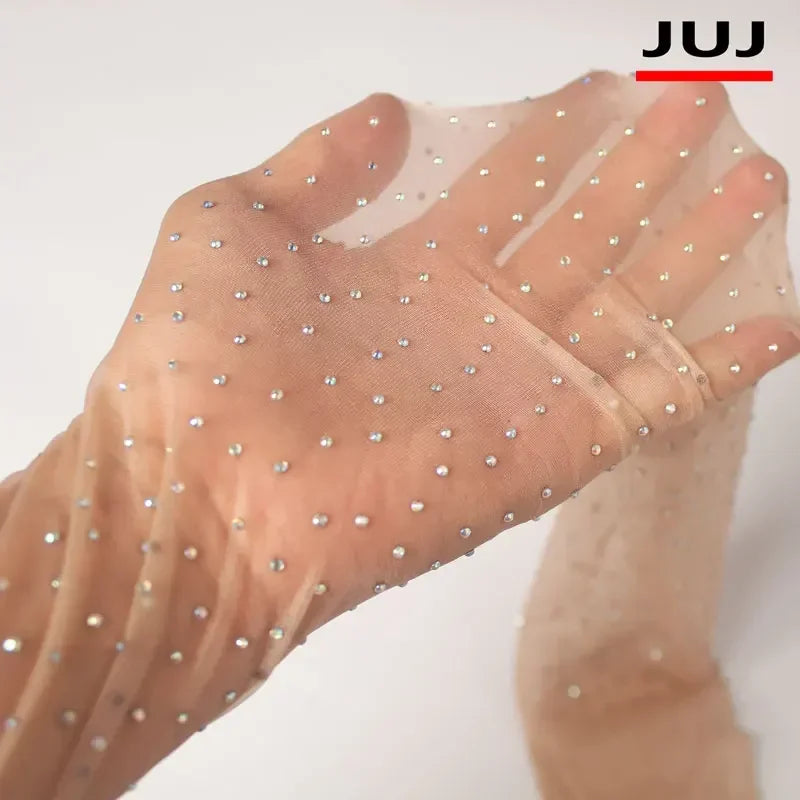 New 20D Women's Sexy Oil Shiny Rhinestone Pantyhose