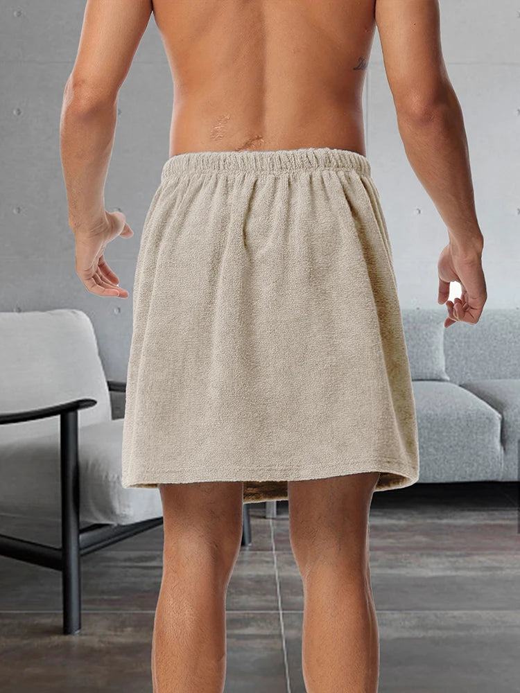 Men's Bath Robe TowelAdjustable
