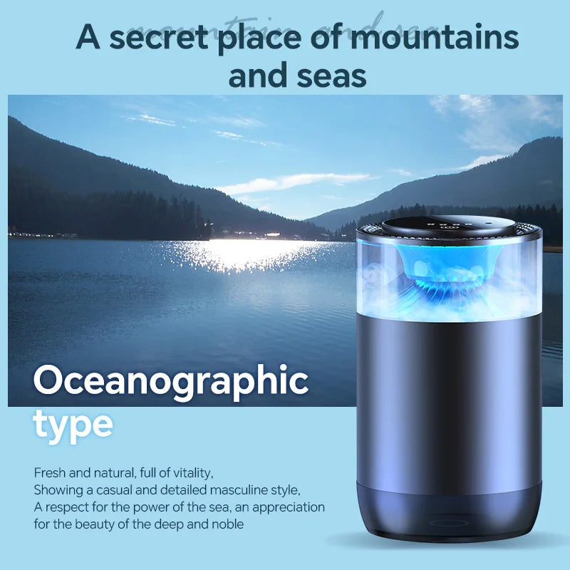 Smart Car Air Aromatherapy Diffuser Rechargeable Car Air Freshener