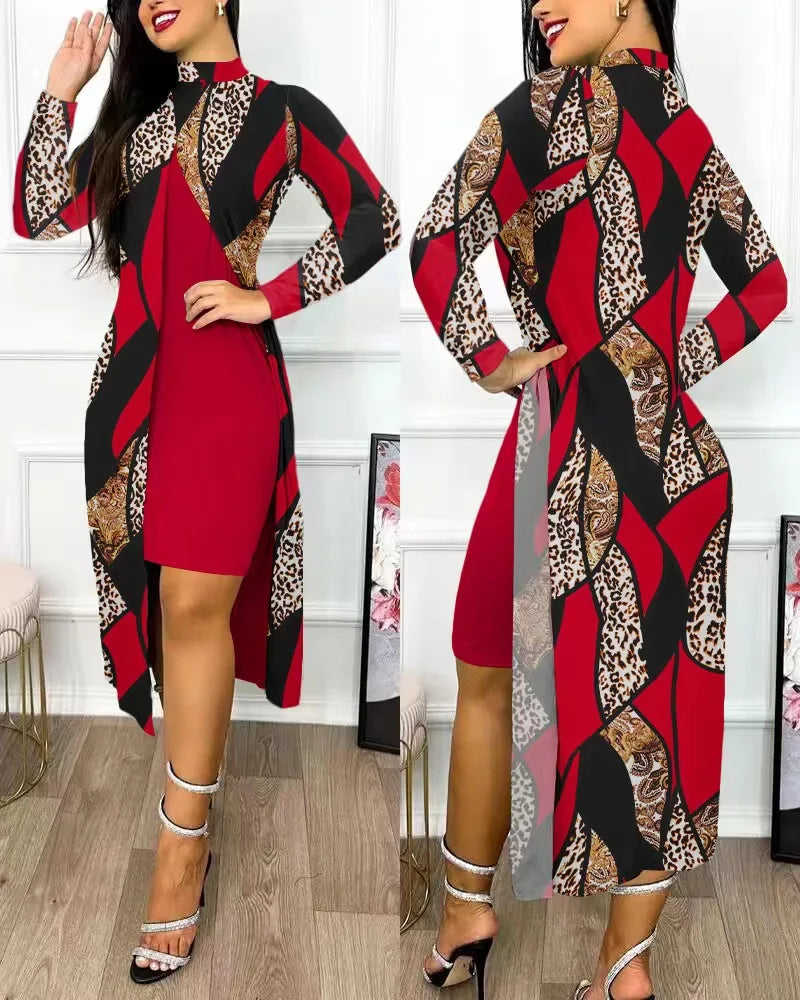 Autumn New Women's Clothing Temperament Dress