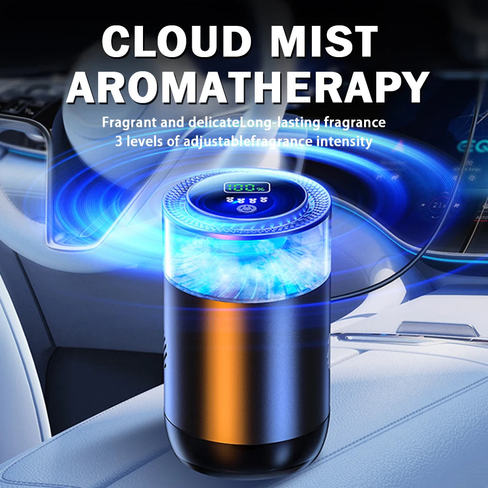 Smart Car Air Aromatherapy Diffuser Rechargeable Car Air Freshener
