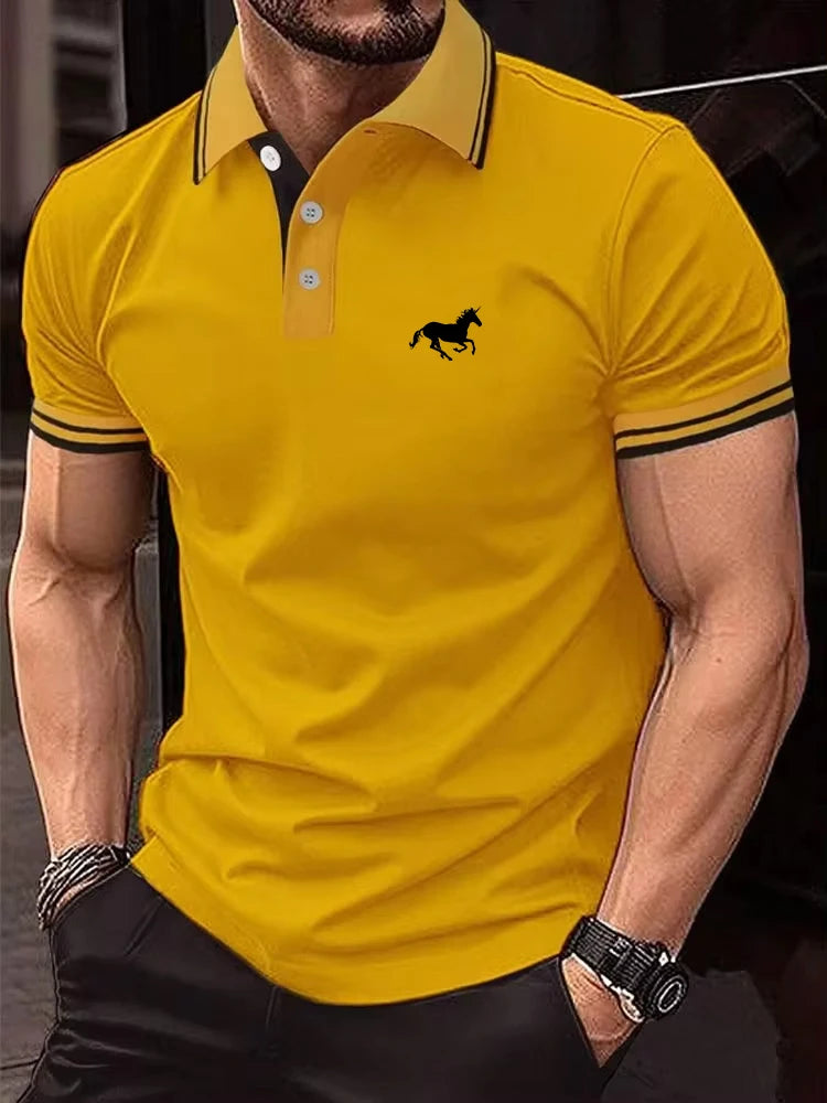 New Men's T-shirt Classic Short sleeved