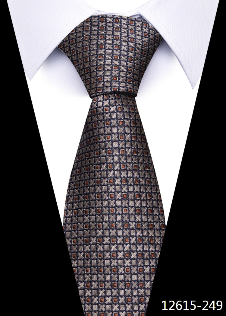 Brand 100% Silk New Men's Tie