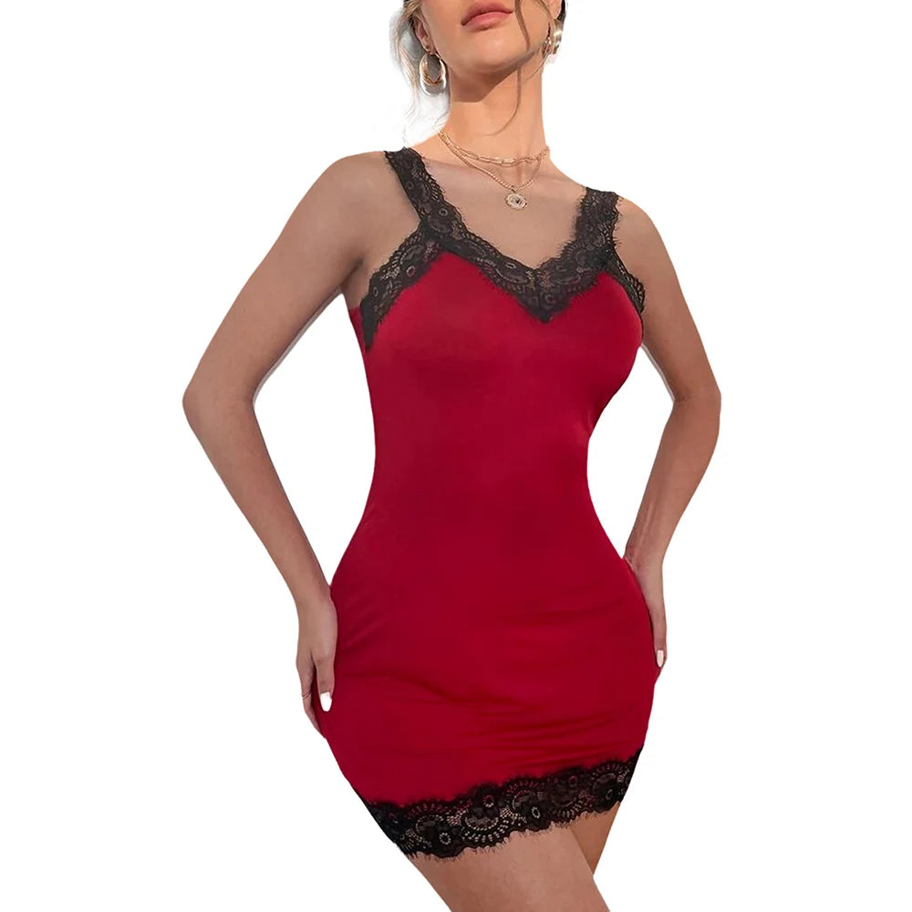 New Sexy Lace Nightgown for Women