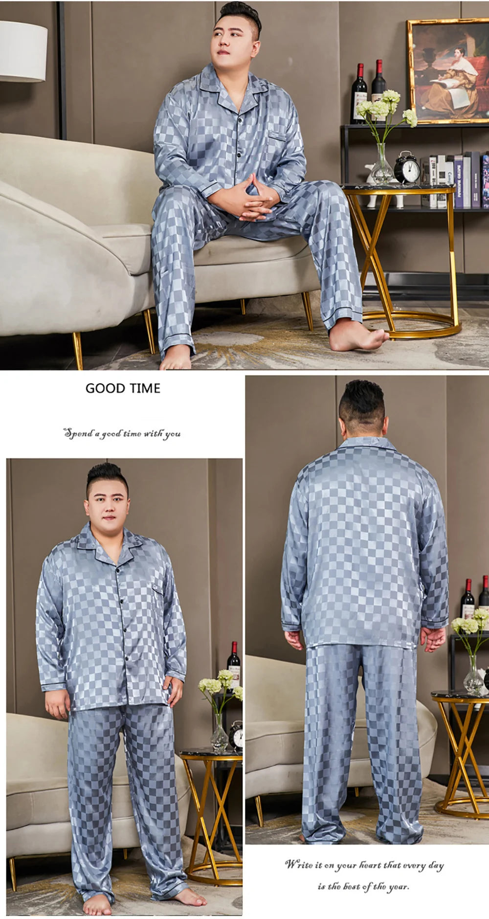 Big Size Pajamas For Men