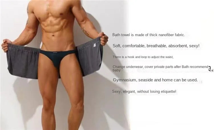 Men's Bath Towel Absorbent Towel