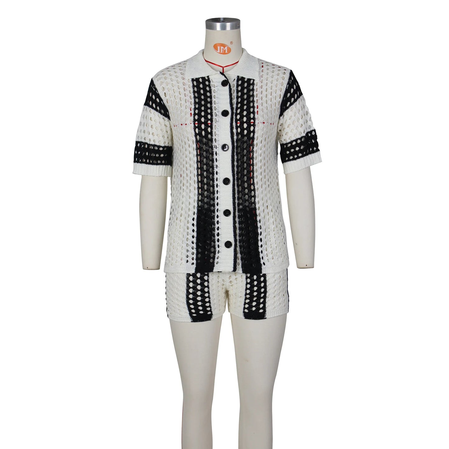 JRRY Sexy Women Knitted Set Two Pieces Sets