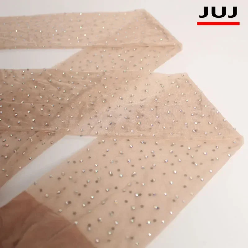 New 20D Women's Sexy Oil Shiny Rhinestone Pantyhose