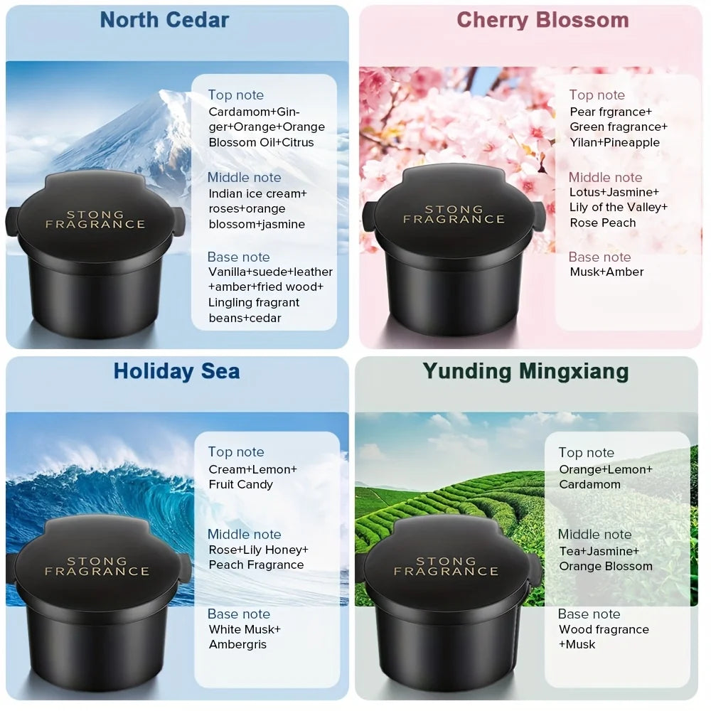Smart Car Air Aromatherapy Diffuser Rechargeable Car Air Freshener