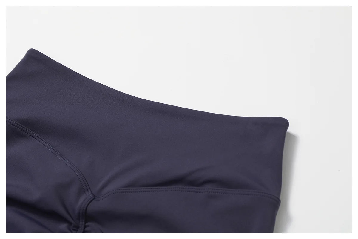 Women High Waist Flared Pants Slim Solid Sexy Pants Elastic Butt Lift Skinny Yoga Leggings Gym Workout Runing Push Up Leggings