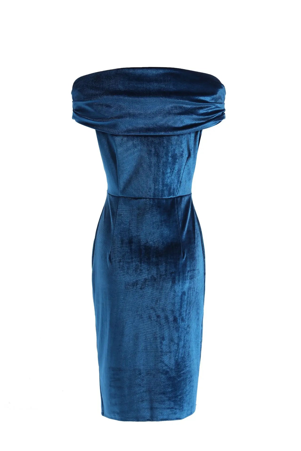 Velvet Party Evening Dress Women Sexy V-neck Off Shoulder Gown Banquet Prom Dresses Streetwear Vestidos Woman Clothing Traf
