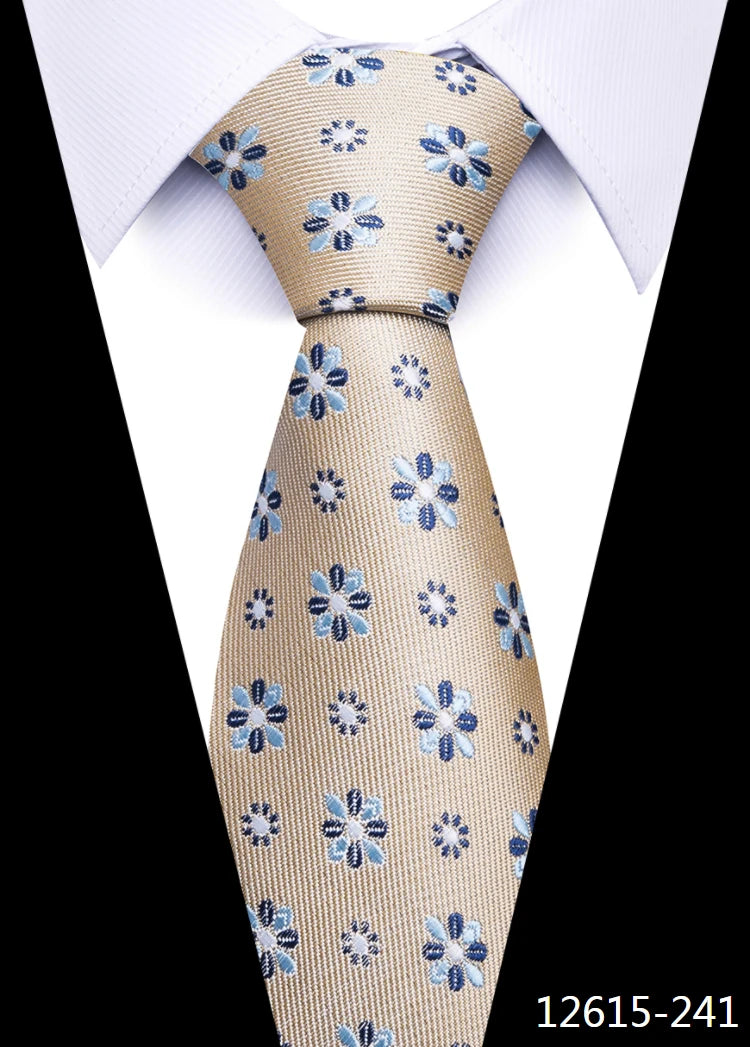 Brand 100% Silk New Men's Tie