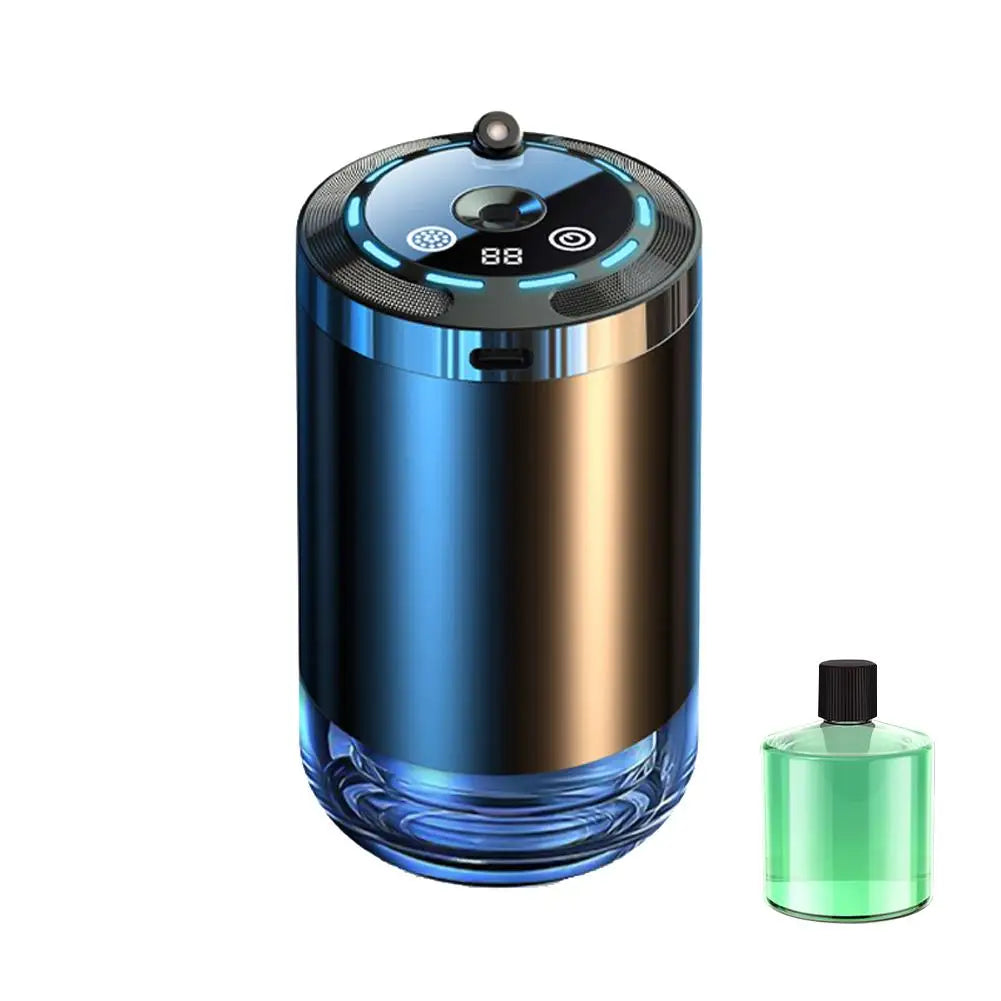 Smart Car Air Freshener, Rechargeable Car Aroma Diffuser