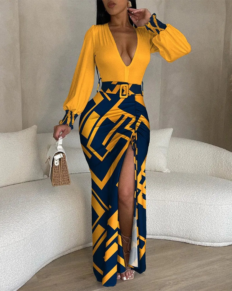 Sexy Deep V-neck Bodycon Dresses For Women