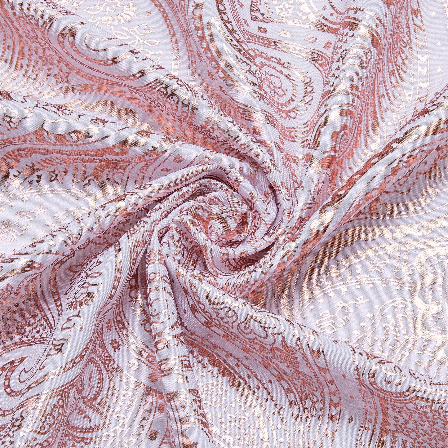 Luxury Gilding Paisley Shirts for Men