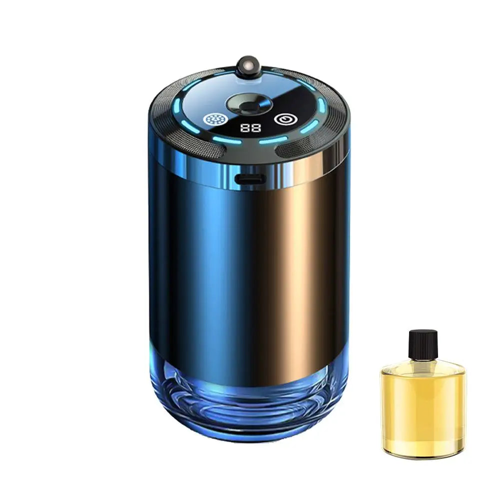 Smart Car Air Freshener, Rechargeable Car Aroma Diffuser