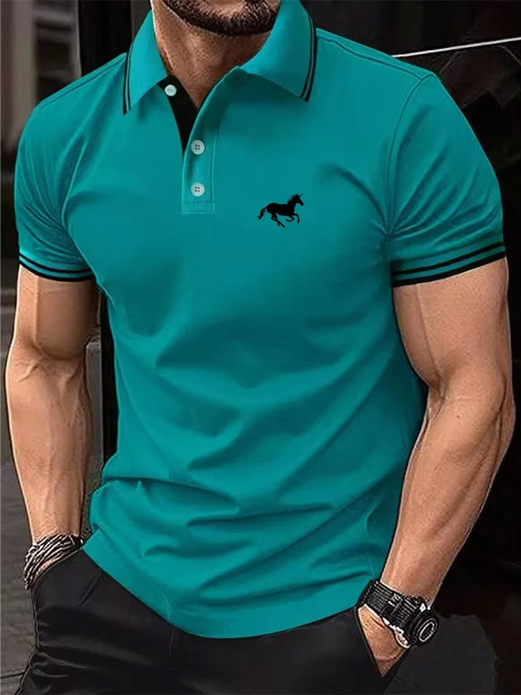 New Men's T-shirt Classic Short sleeved