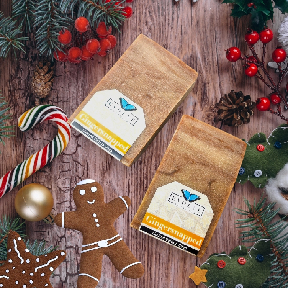 Gingersnapped Christmas Soap