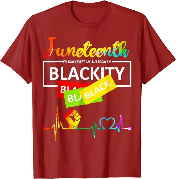 Juneteenth Blackity Heartbeat Black History