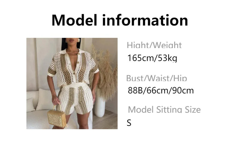JRRY Sexy Women Knitted Set Two Pieces Sets