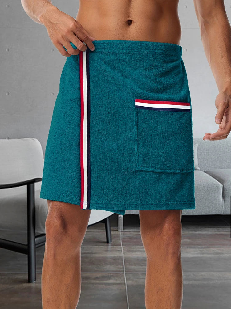 Men's Bath Robe TowelAdjustable