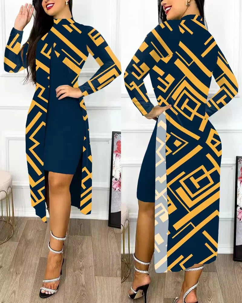 Autumn New Women's Clothing Temperament Dress
