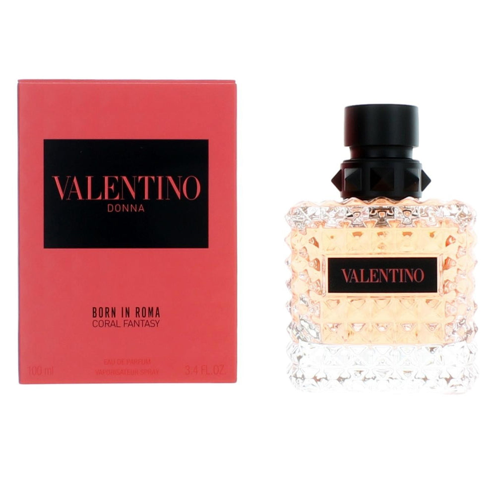 Valentino Donna Born In Roma Coral Fantasy EDP For Women 3.4 Fl Oz