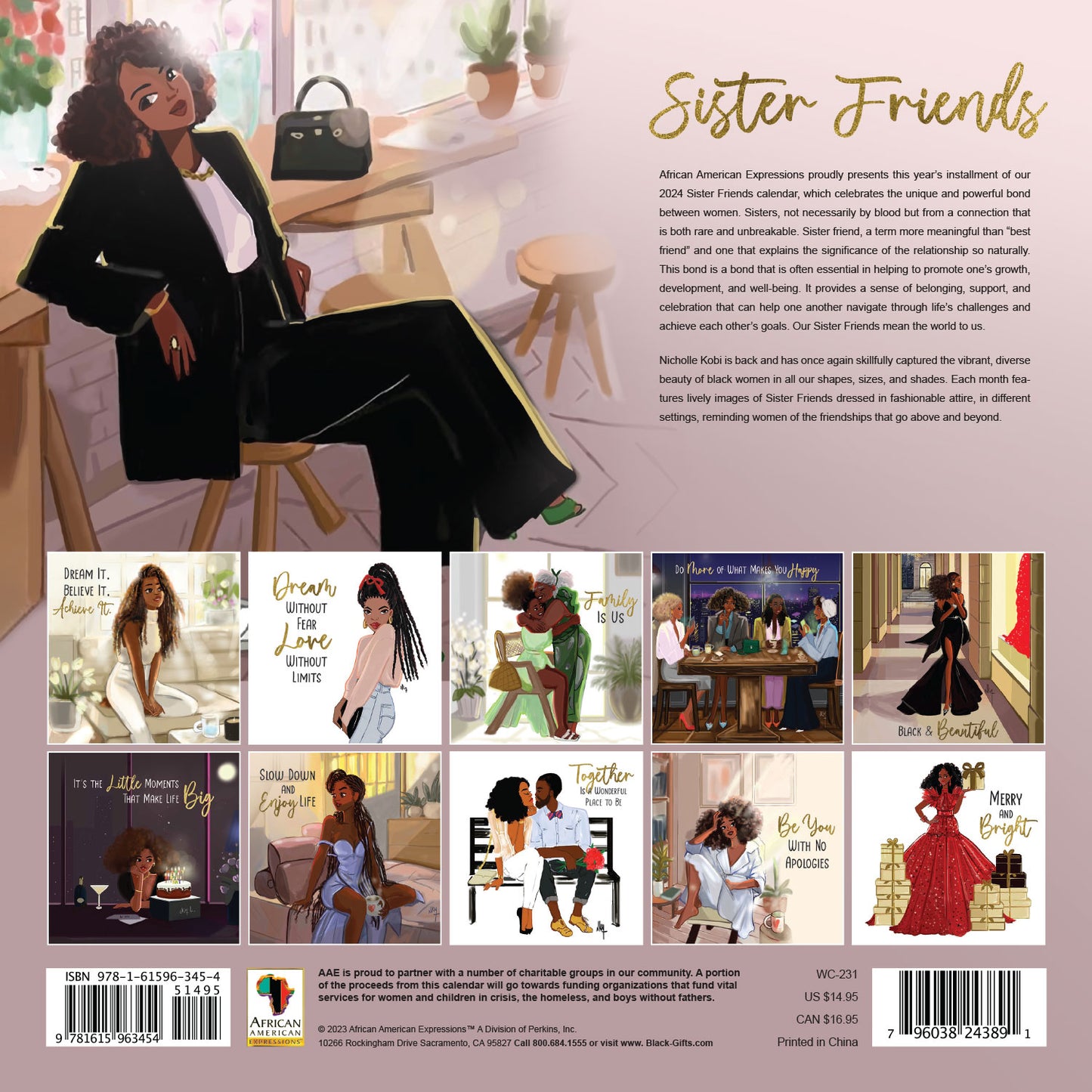 Sister Friends 2024 Calendar