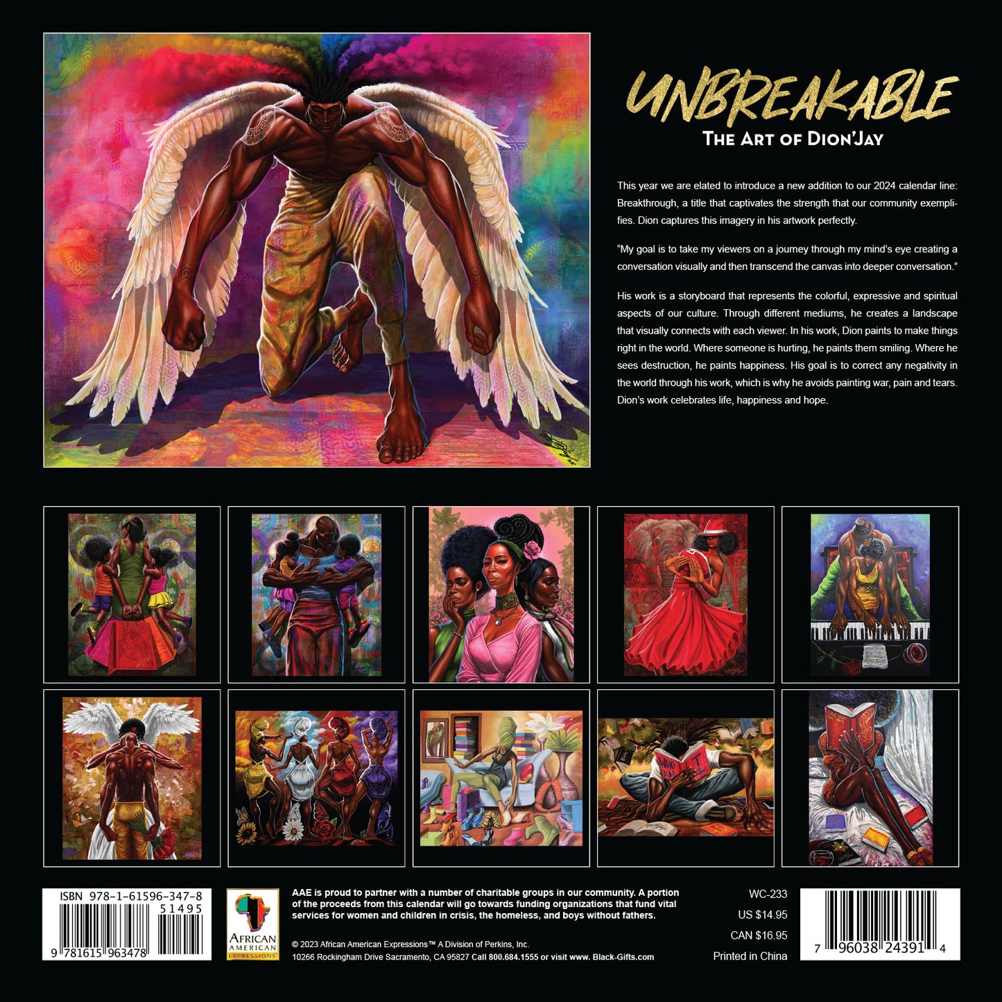 Unbreakable 2024 Calendar