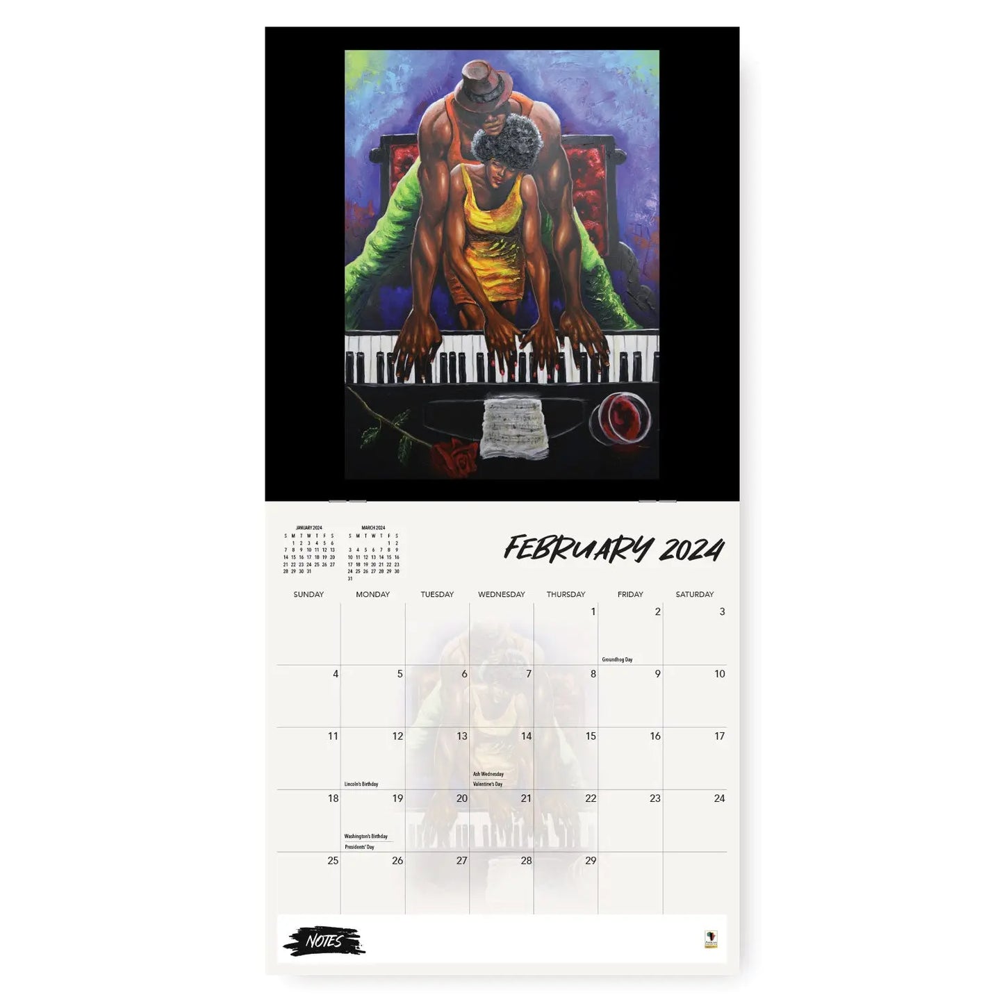 2024 Unbreakable Wall Calendar FashionMojos.com