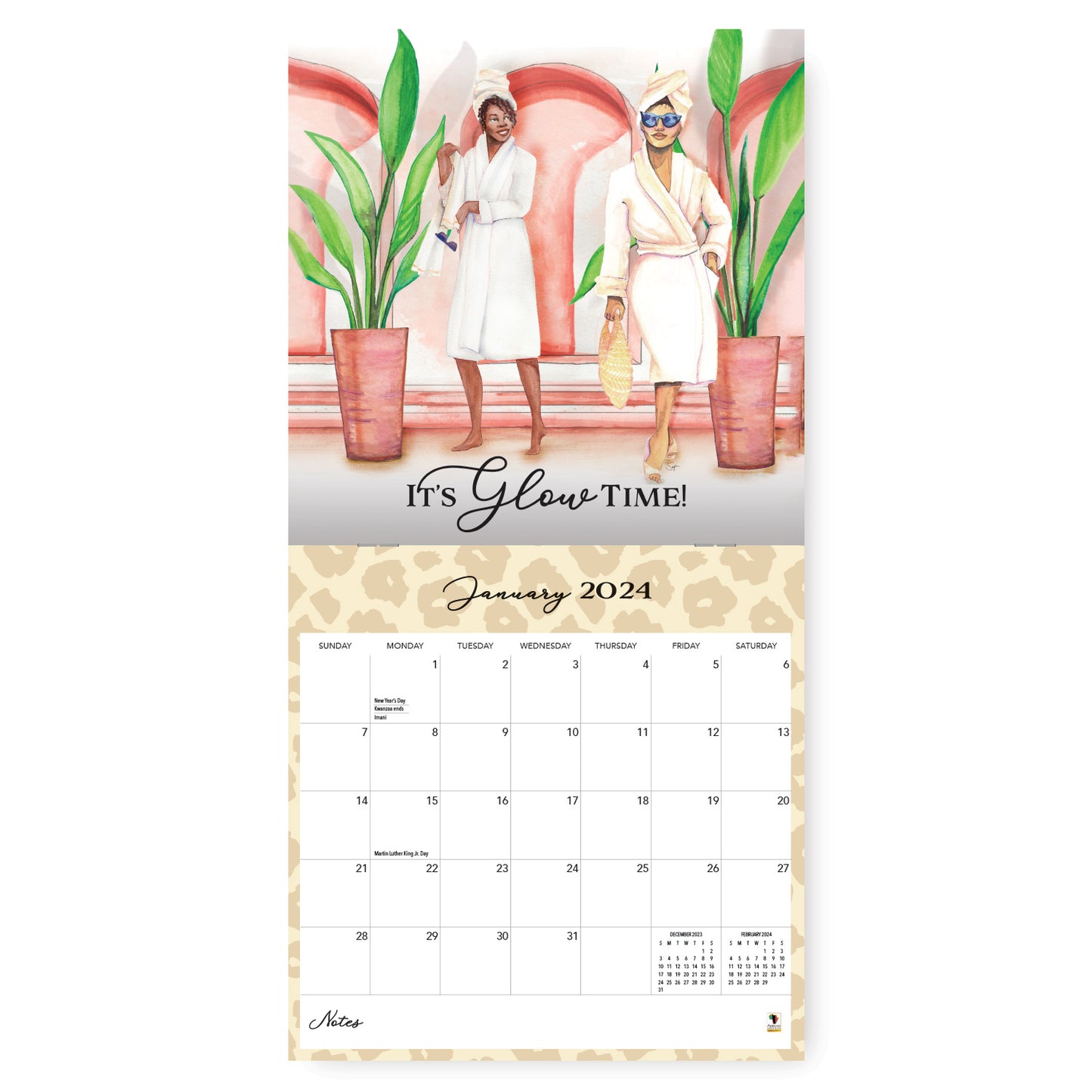 2024 Phenomenal Women Wall Calendar