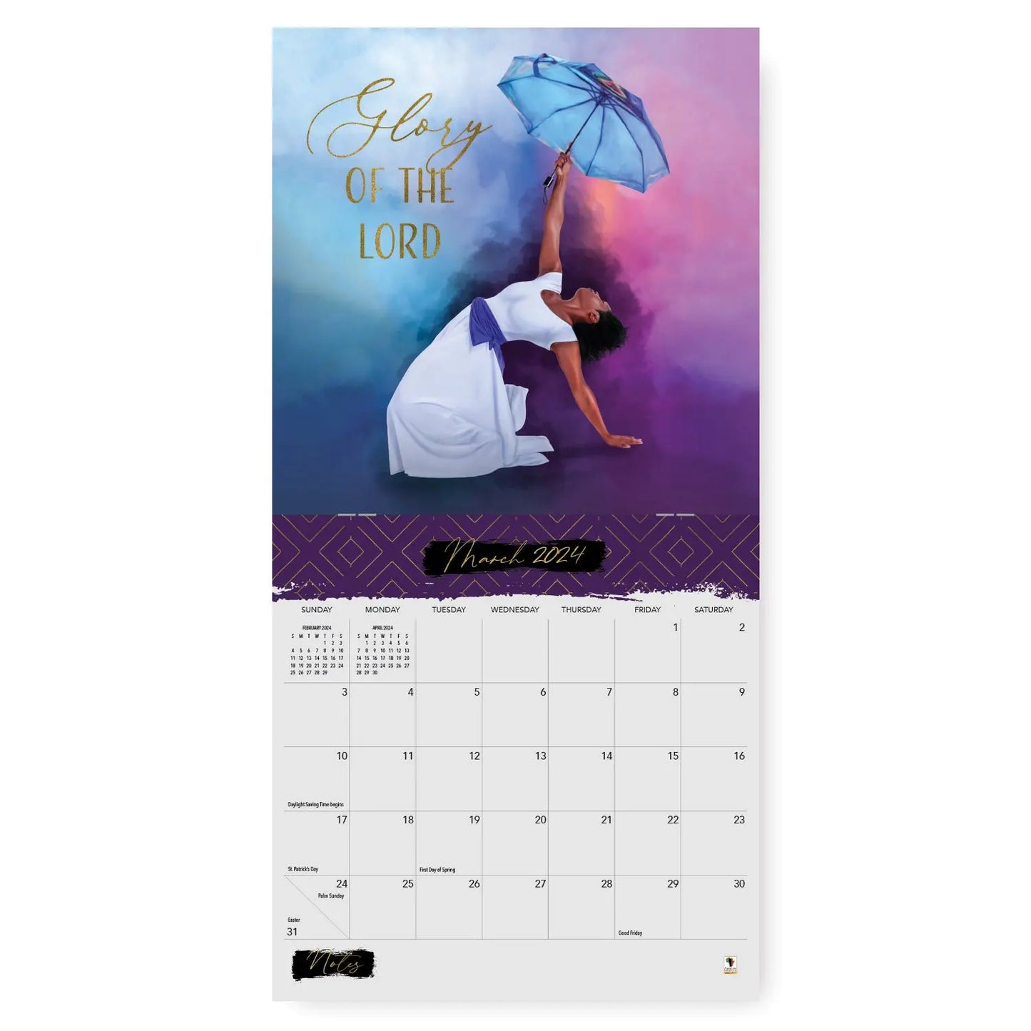 2024 Total Praise Wall Calendar FashionMojos.com