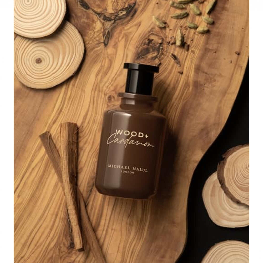 Michael Malul Wood + Cardamom Eau de Parfum for Men - 100ml | 3.4oz