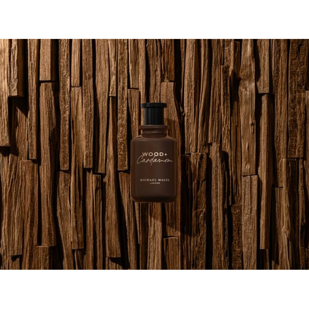 Michael Malul Wood + Cardamom Eau de Parfum for Men - 100ml | 3.4oz