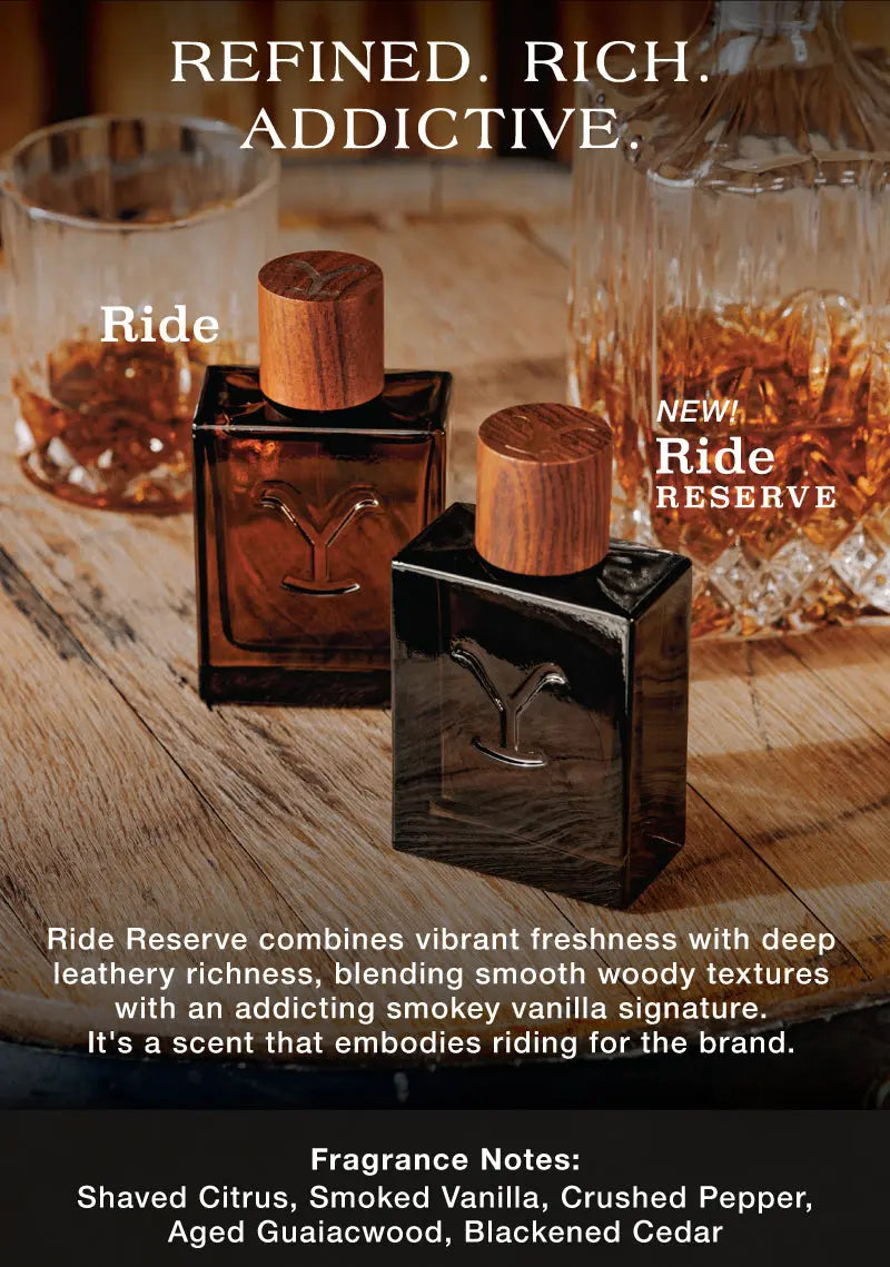 Yellowstone Ride Reserve Cologne 3.4 FL Oz Tru Fragrance