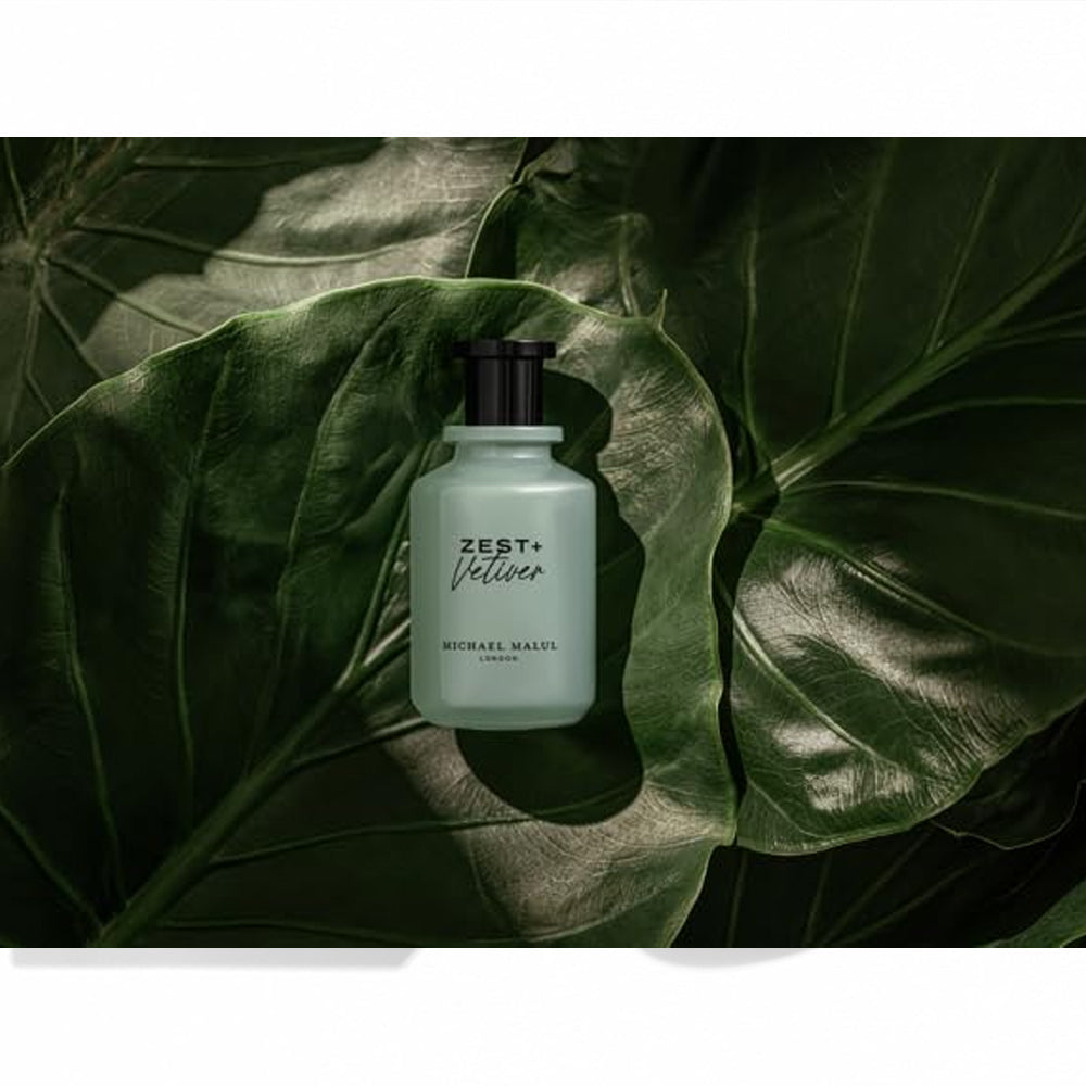 Michael Malul Zest + Vetiver Eau de Parfum for Men - 100ml | 3.4oz
