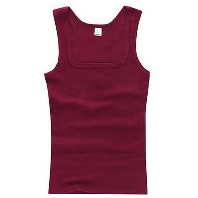 Summer Plus Size Men Clothing Tank Tops Black White Gray Singlets Sleeveless Fitness Men Vest Casual Bodybuilding Vest New