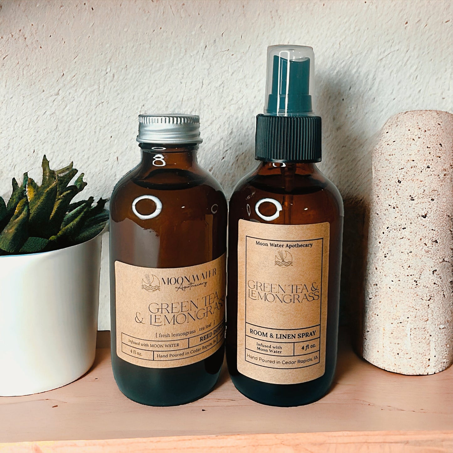 Green Tea & Lemongrass - ROOM & LINEN SPRAY - FashionMojos.com