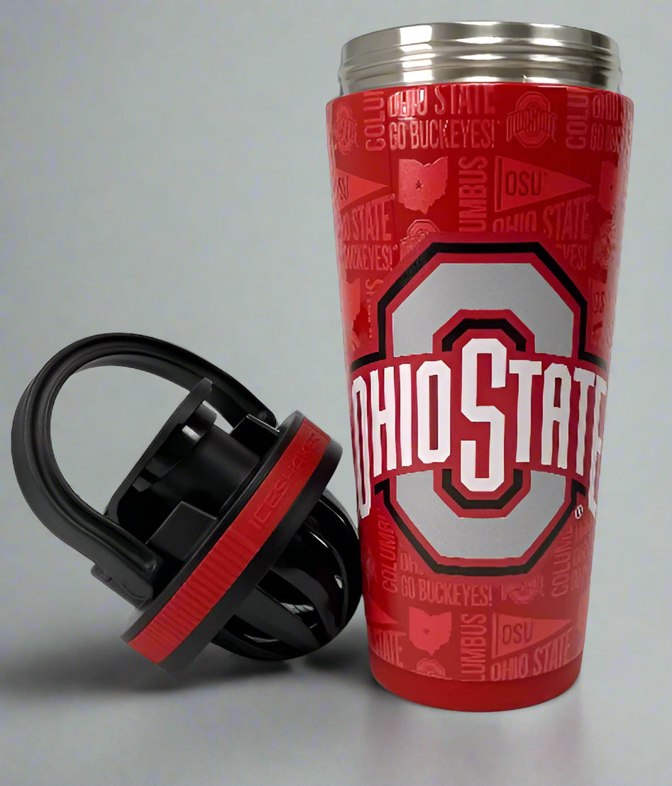 WinCraft - Ohio State Buckeyes 26oz 4D Ice Shaker