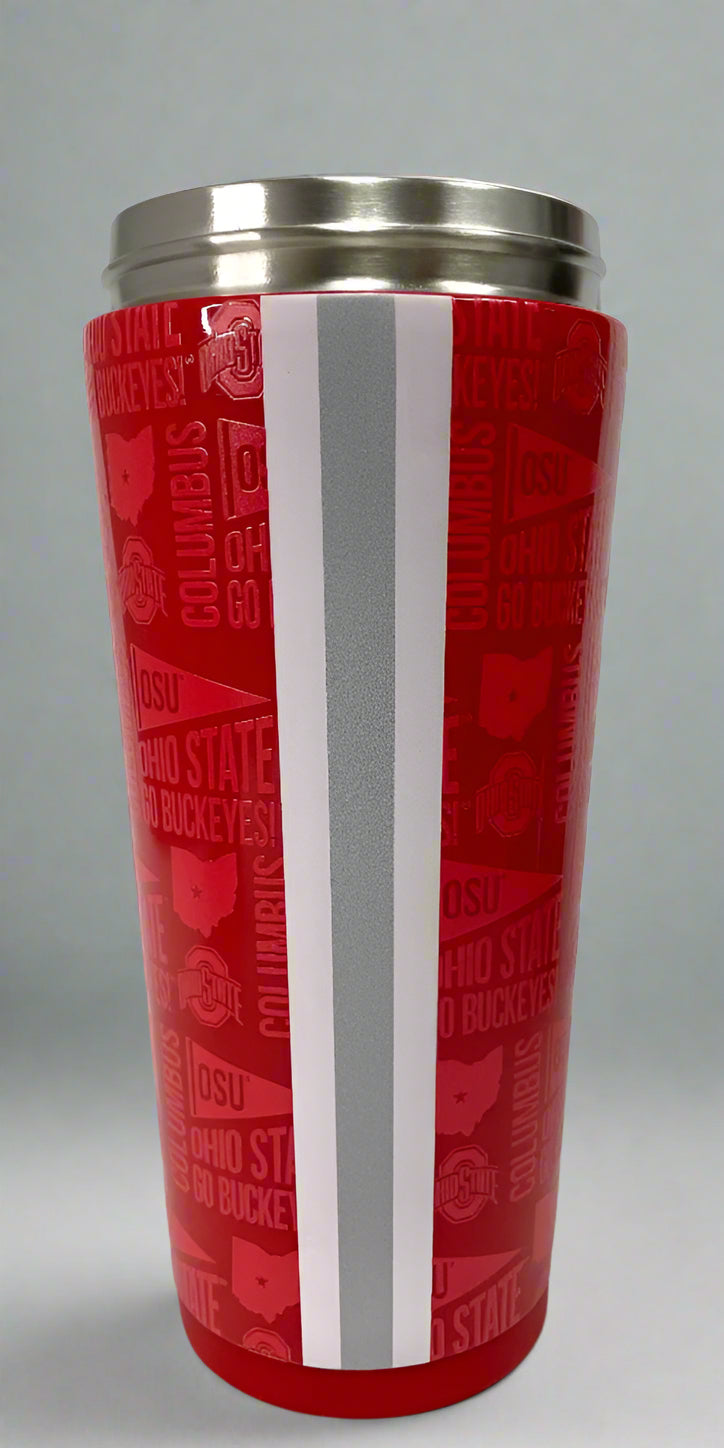 WinCraft - Ohio State Buckeyes 26oz 4D Ice Shaker