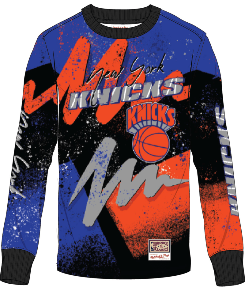 New York Knicks - Hyper Hoops Moto Sweatshirt Southern Sportz Store